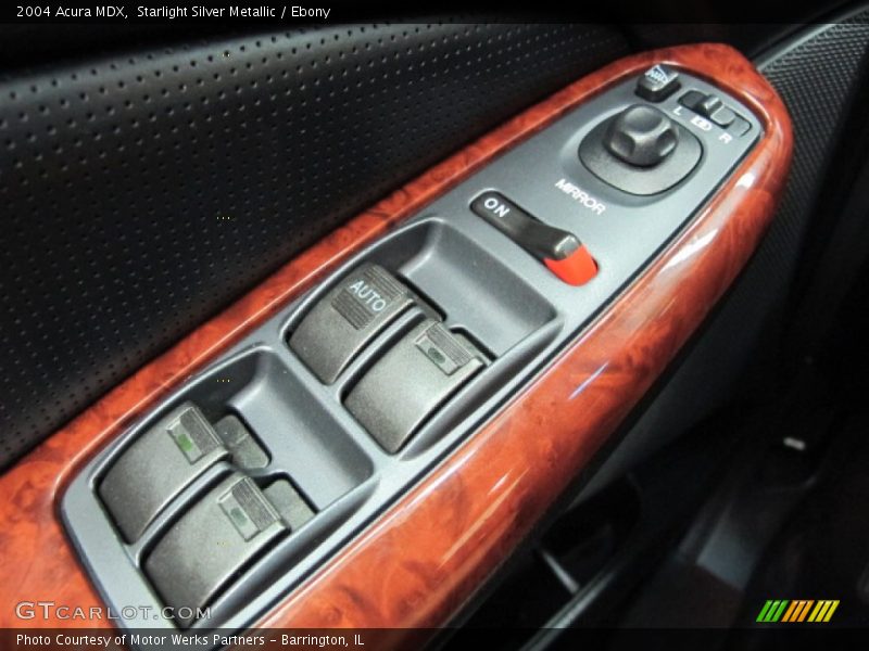 Starlight Silver Metallic / Ebony 2004 Acura MDX