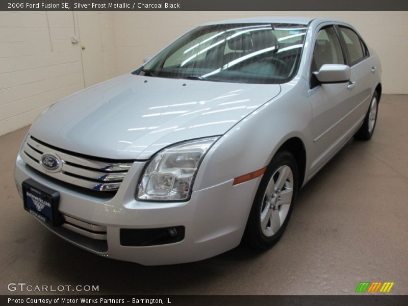 Silver Frost Metallic / Charcoal Black 2006 Ford Fusion SE