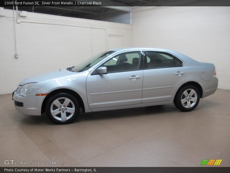 Silver Frost Metallic / Charcoal Black 2006 Ford Fusion SE