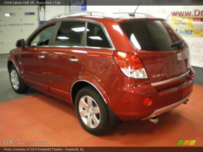 Ruby Red / Tan 2008 Saturn VUE XR