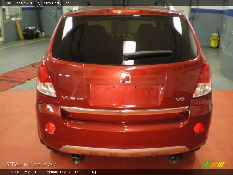 Ruby Red / Tan 2008 Saturn VUE XR