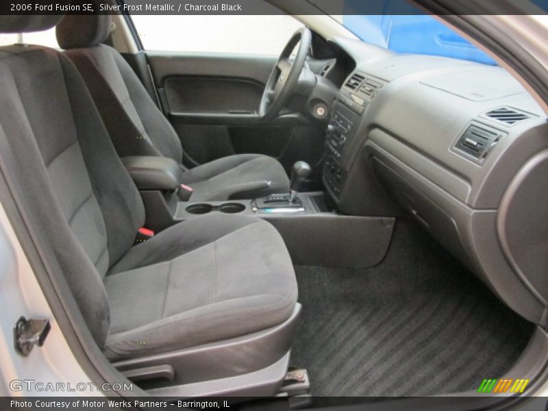Silver Frost Metallic / Charcoal Black 2006 Ford Fusion SE