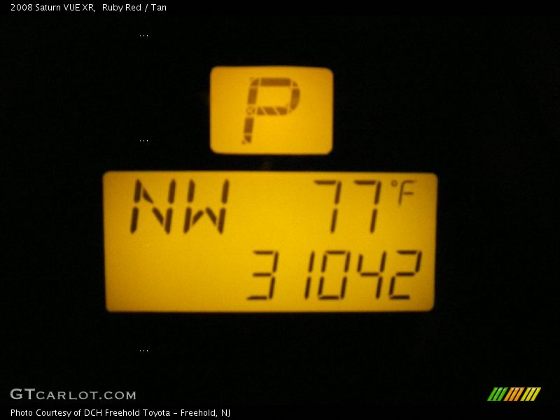 Ruby Red / Tan 2008 Saturn VUE XR