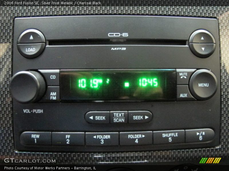 Silver Frost Metallic / Charcoal Black 2006 Ford Fusion SE