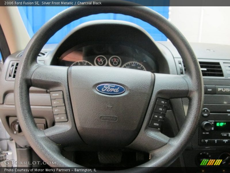 Silver Frost Metallic / Charcoal Black 2006 Ford Fusion SE