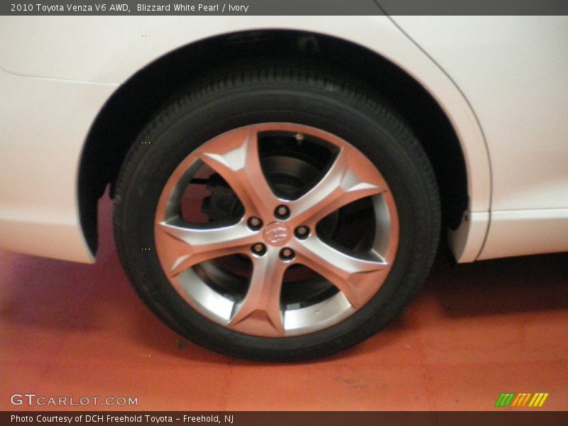 Blizzard White Pearl / Ivory 2010 Toyota Venza V6 AWD