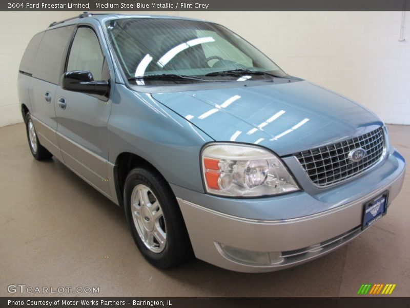 Medium Steel Blue Metallic / Flint Grey 2004 Ford Freestar Limited