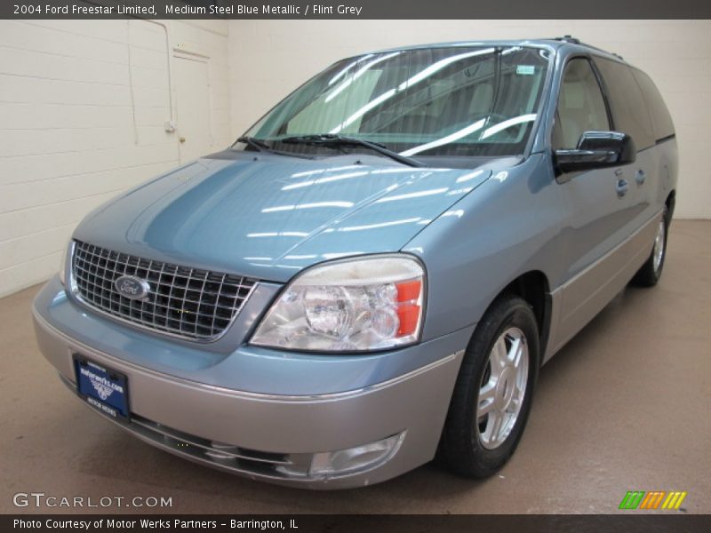 Medium Steel Blue Metallic / Flint Grey 2004 Ford Freestar Limited