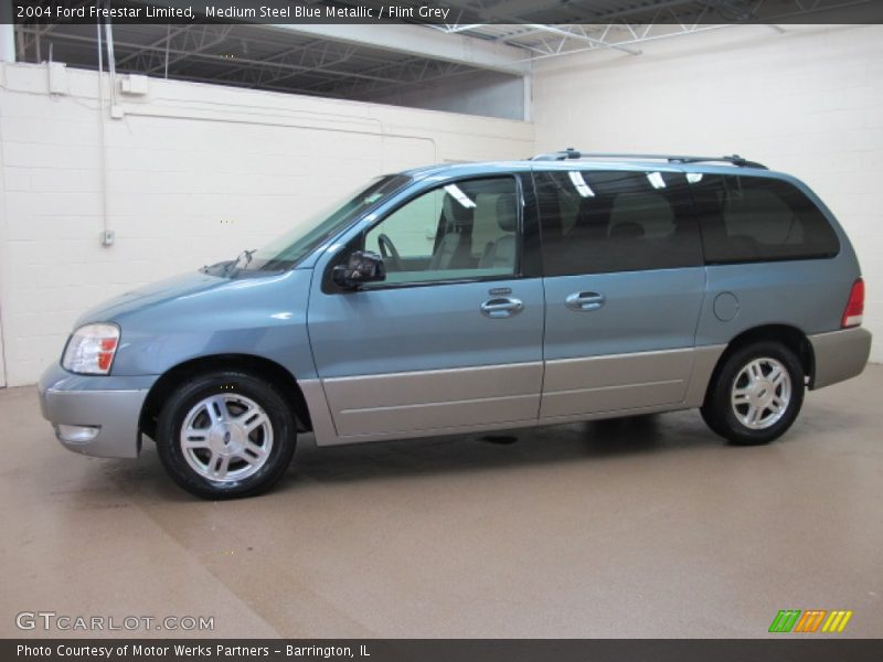 Medium Steel Blue Metallic / Flint Grey 2004 Ford Freestar Limited
