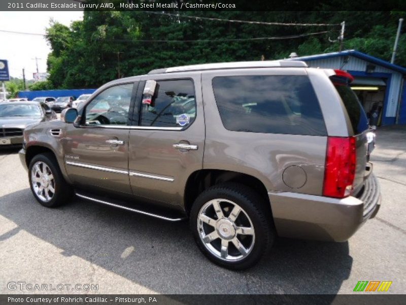 Mocha Steel Metallic / Cashmere/Cocoa 2011 Cadillac Escalade Luxury AWD