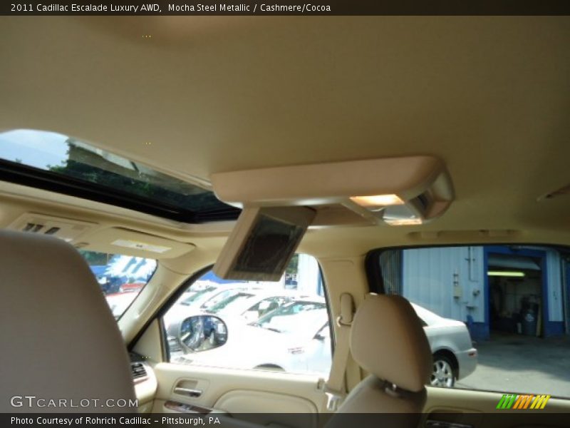 Mocha Steel Metallic / Cashmere/Cocoa 2011 Cadillac Escalade Luxury AWD