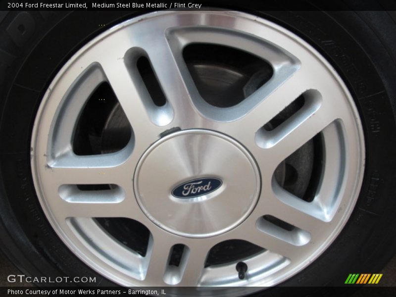 Medium Steel Blue Metallic / Flint Grey 2004 Ford Freestar Limited