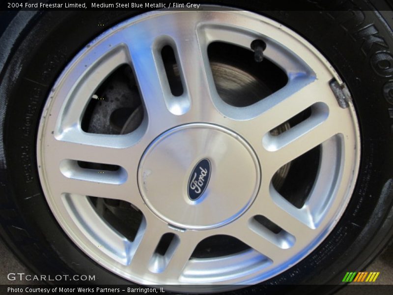 Medium Steel Blue Metallic / Flint Grey 2004 Ford Freestar Limited