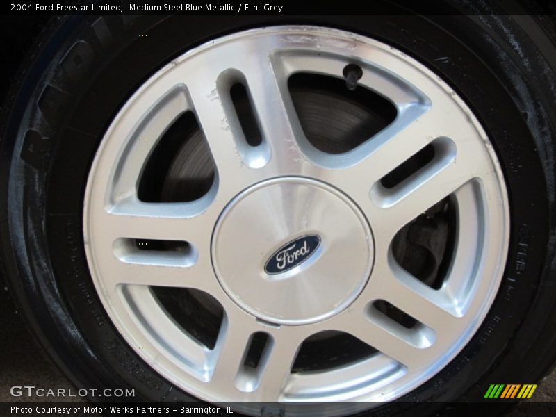 Medium Steel Blue Metallic / Flint Grey 2004 Ford Freestar Limited