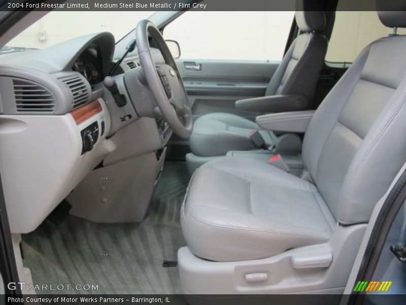 Medium Steel Blue Metallic / Flint Grey 2004 Ford Freestar Limited