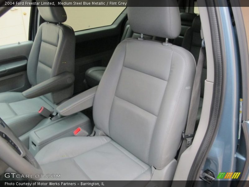 Medium Steel Blue Metallic / Flint Grey 2004 Ford Freestar Limited