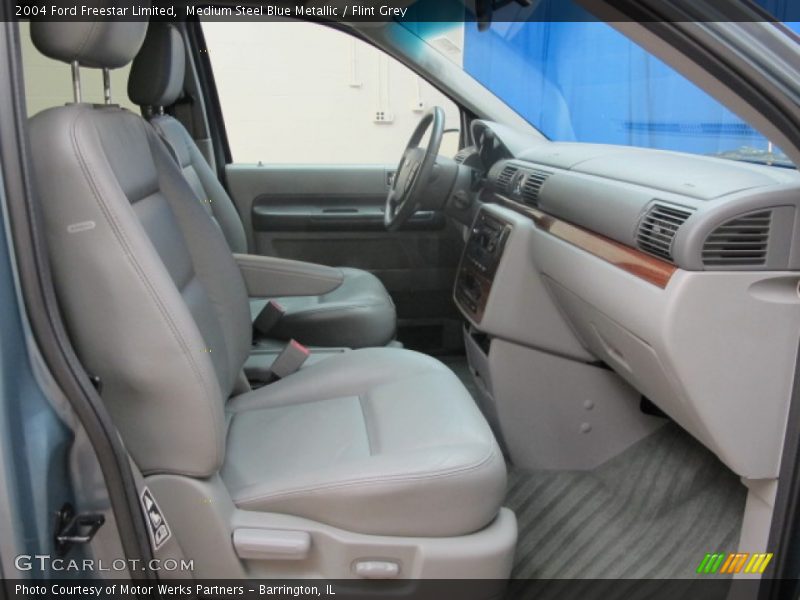 Medium Steel Blue Metallic / Flint Grey 2004 Ford Freestar Limited