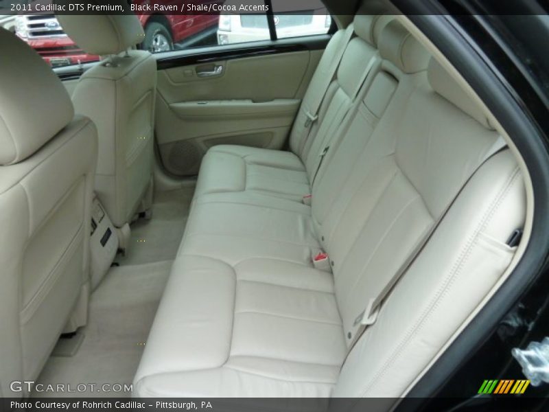 Black Raven / Shale/Cocoa Accents 2011 Cadillac DTS Premium