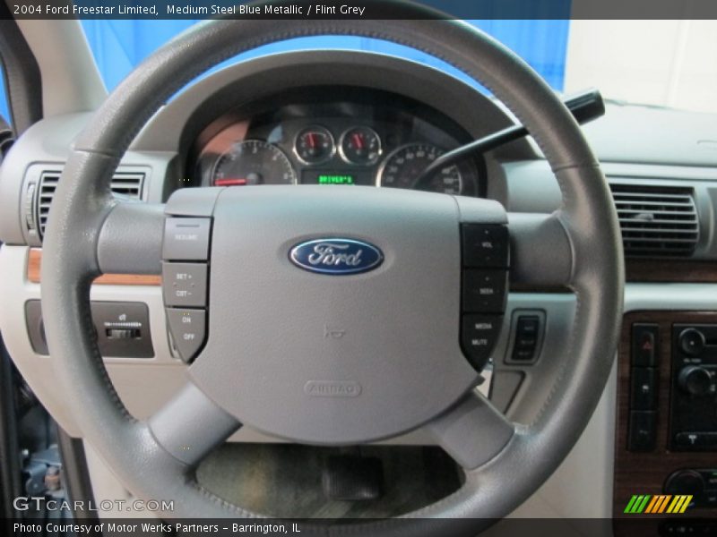 Medium Steel Blue Metallic / Flint Grey 2004 Ford Freestar Limited