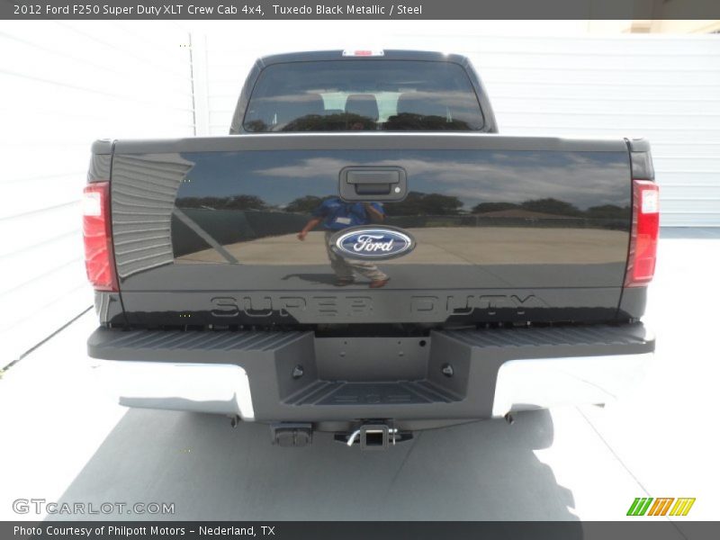 Tuxedo Black Metallic / Steel 2012 Ford F250 Super Duty XLT Crew Cab 4x4