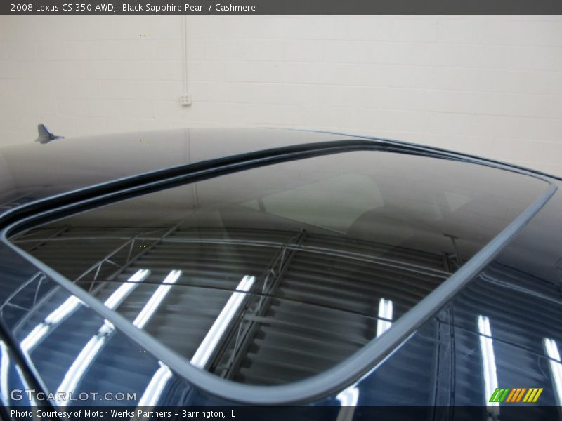 Black Sapphire Pearl / Cashmere 2008 Lexus GS 350 AWD