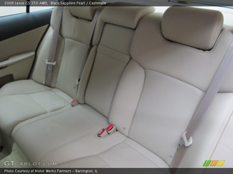 Black Sapphire Pearl / Cashmere 2008 Lexus GS 350 AWD