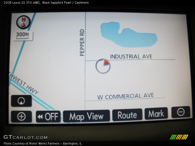 Black Sapphire Pearl / Cashmere 2008 Lexus GS 350 AWD