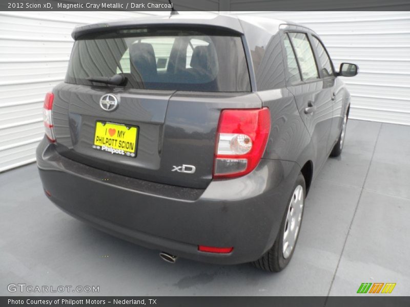 Magnetic Gray Metallic / Dark Charcoal 2012 Scion xD