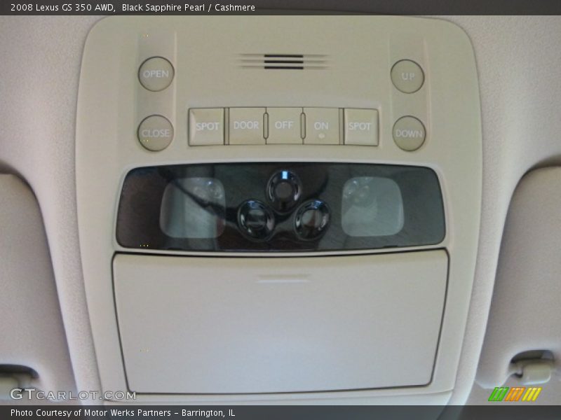 Black Sapphire Pearl / Cashmere 2008 Lexus GS 350 AWD