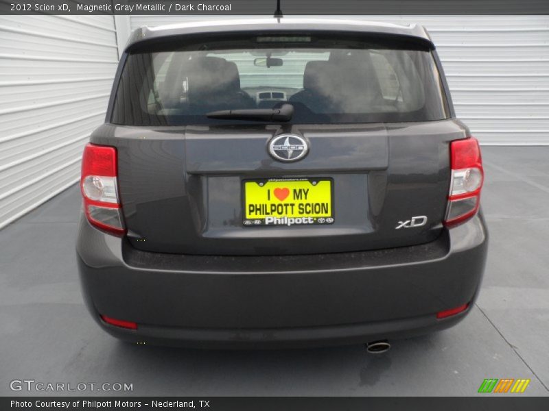 Magnetic Gray Metallic / Dark Charcoal 2012 Scion xD