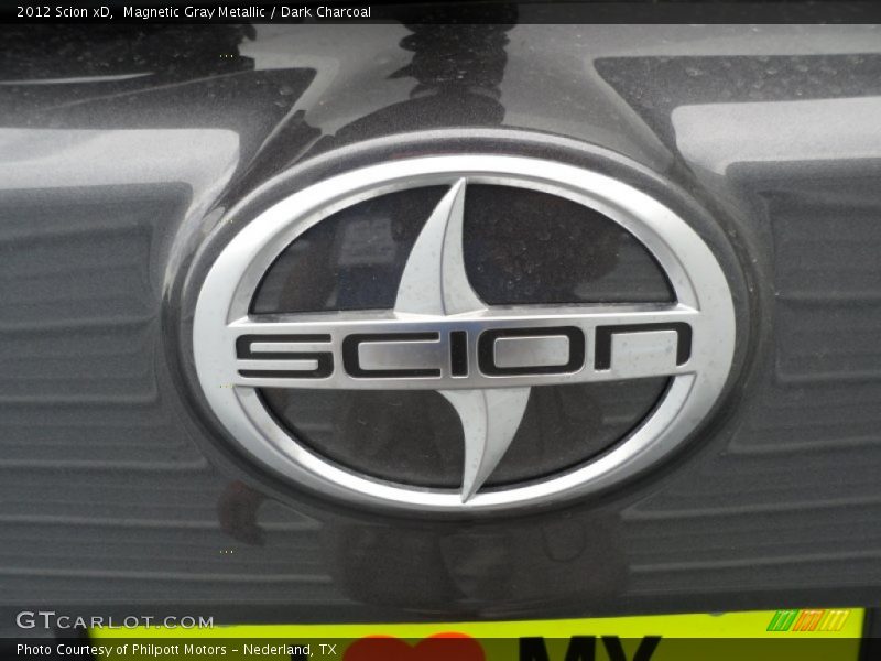 Magnetic Gray Metallic / Dark Charcoal 2012 Scion xD