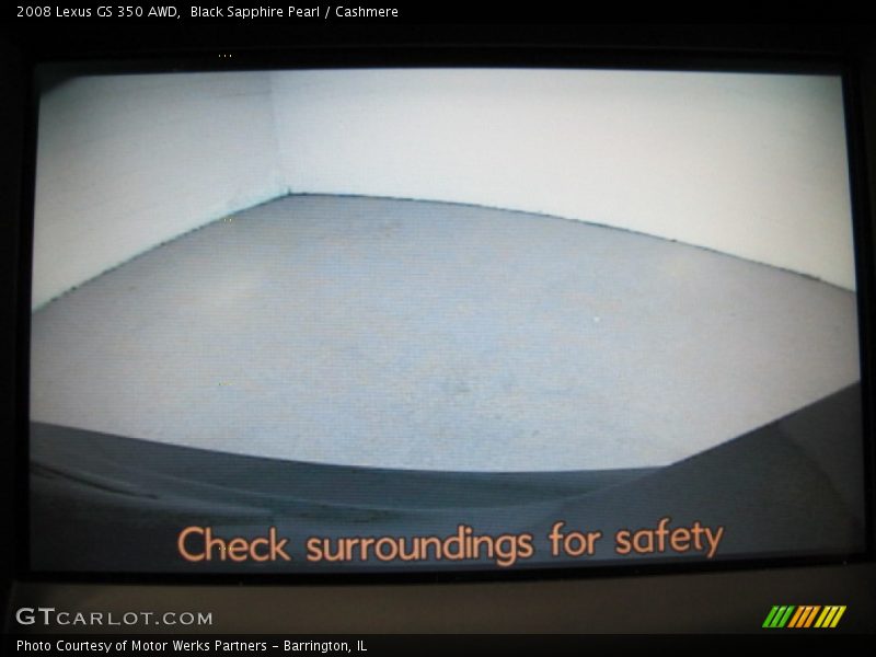 Black Sapphire Pearl / Cashmere 2008 Lexus GS 350 AWD