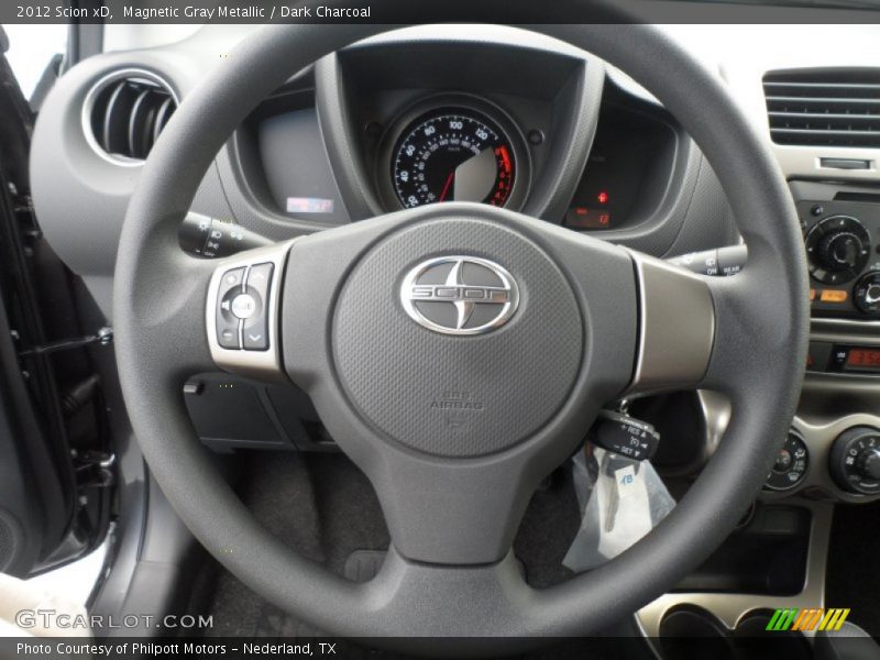 Magnetic Gray Metallic / Dark Charcoal 2012 Scion xD