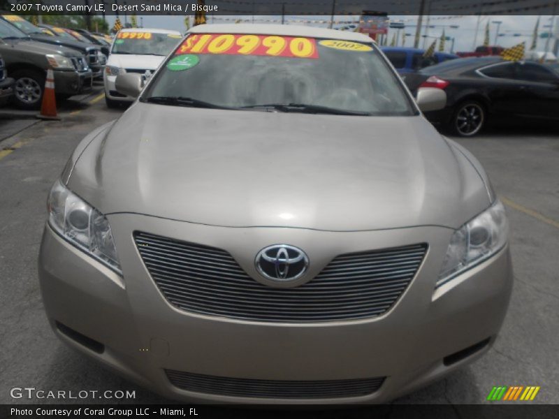 Desert Sand Mica / Bisque 2007 Toyota Camry LE