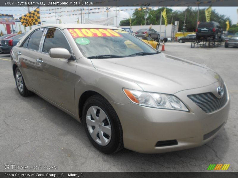 Desert Sand Mica / Bisque 2007 Toyota Camry LE