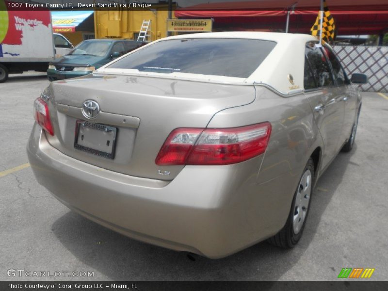 Desert Sand Mica / Bisque 2007 Toyota Camry LE