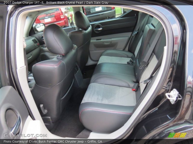 Brilliant Black Crystal Pearl / Dark Slate Gray 2007 Dodge Charger SRT-8