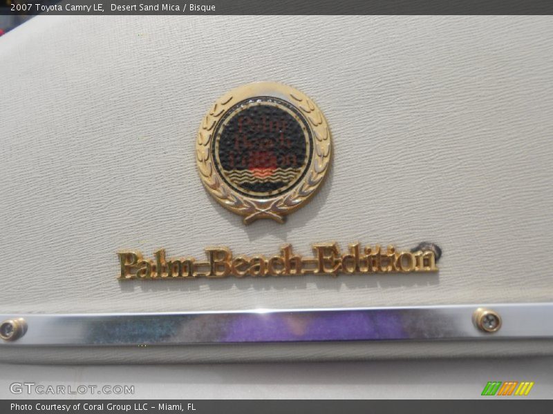 Desert Sand Mica / Bisque 2007 Toyota Camry LE