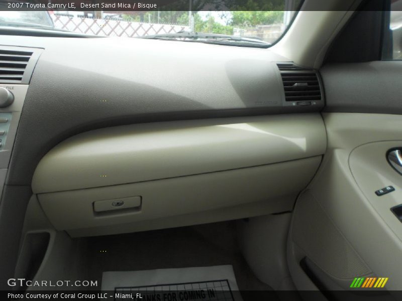 Desert Sand Mica / Bisque 2007 Toyota Camry LE