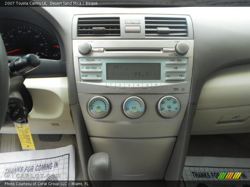 Desert Sand Mica / Bisque 2007 Toyota Camry LE