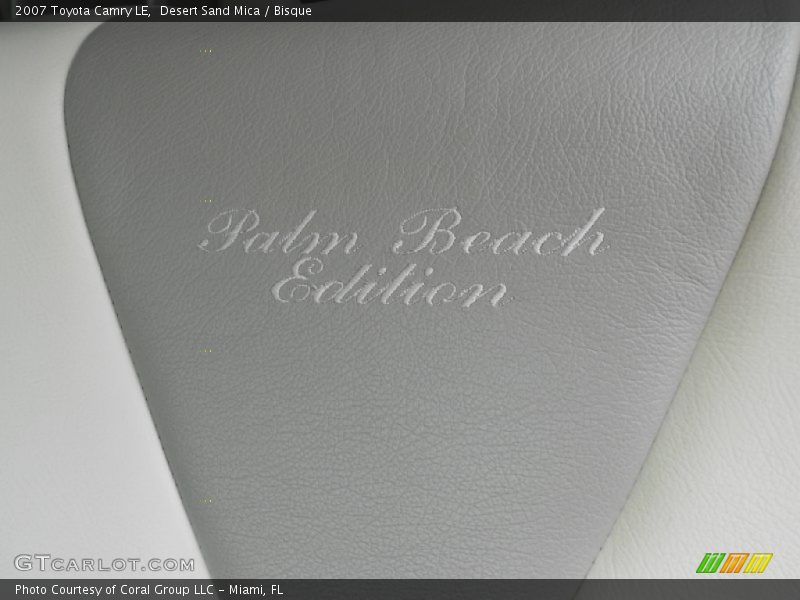 Desert Sand Mica / Bisque 2007 Toyota Camry LE