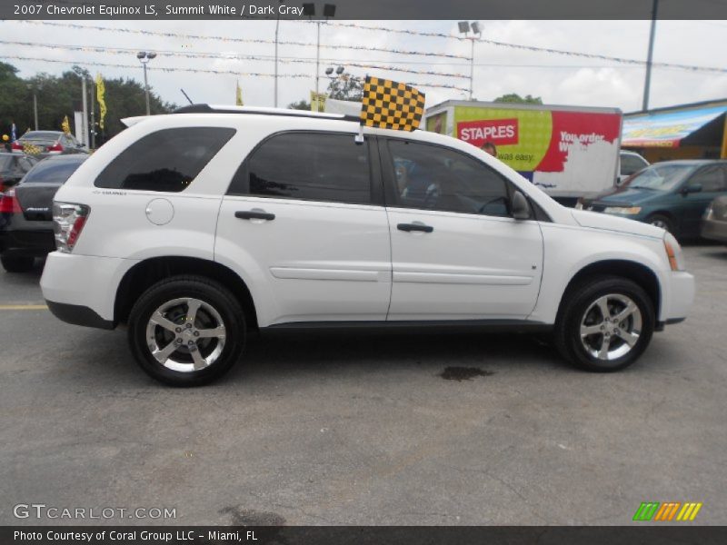 Summit White / Dark Gray 2007 Chevrolet Equinox LS