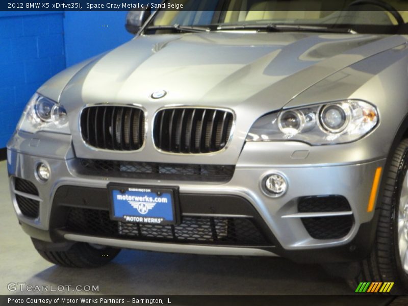 Space Gray Metallic / Sand Beige 2012 BMW X5 xDrive35i