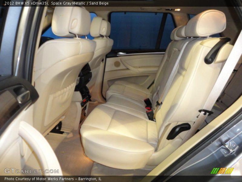 Space Gray Metallic / Sand Beige 2012 BMW X5 xDrive35i