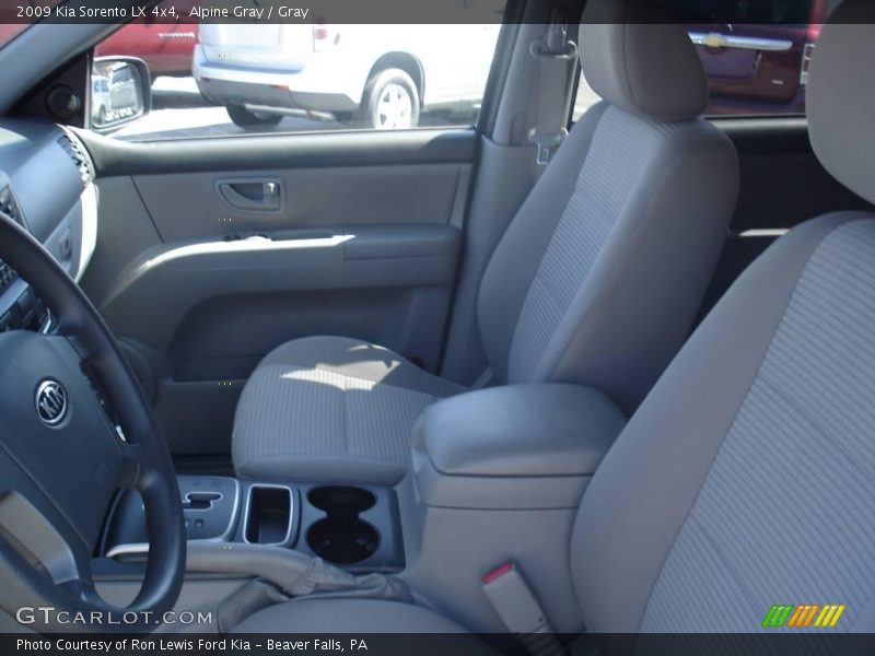Alpine Gray / Gray 2009 Kia Sorento LX 4x4