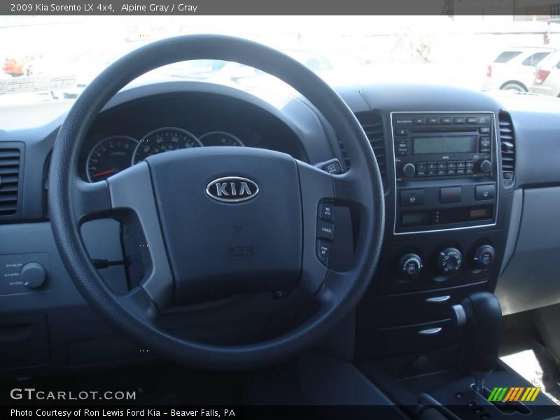 Alpine Gray / Gray 2009 Kia Sorento LX 4x4