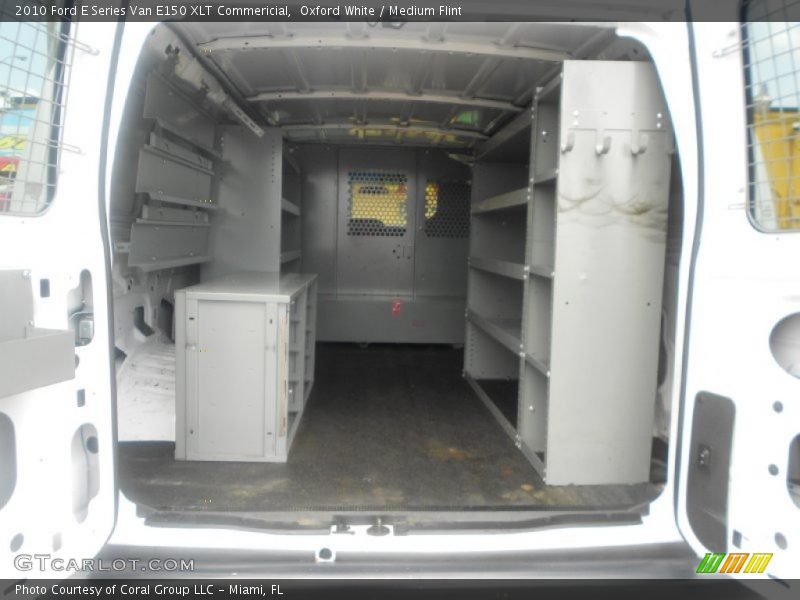 Oxford White / Medium Flint 2010 Ford E Series Van E150 XLT Commericial