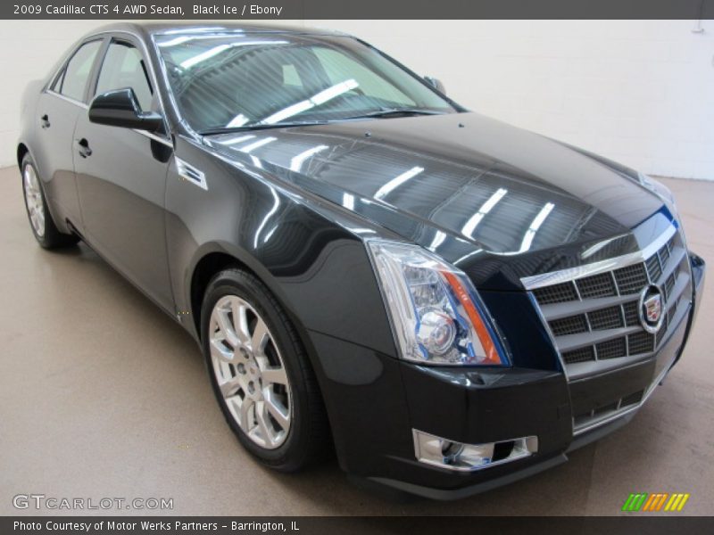 Black Ice / Ebony 2009 Cadillac CTS 4 AWD Sedan