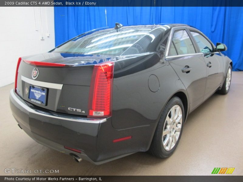 Black Ice / Ebony 2009 Cadillac CTS 4 AWD Sedan