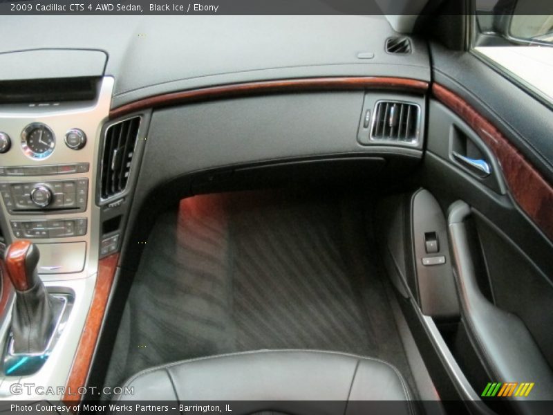 Black Ice / Ebony 2009 Cadillac CTS 4 AWD Sedan